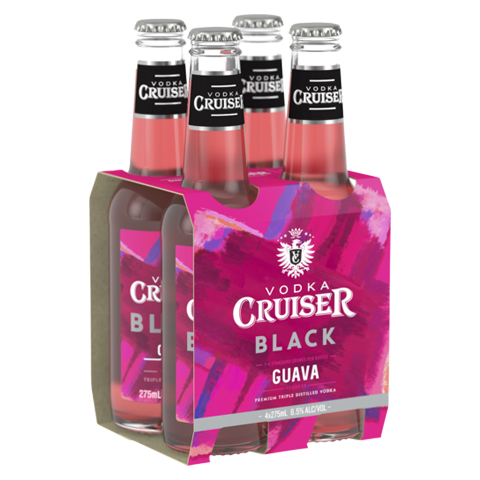 CRUISER-BLACK-GUAVA-275ML-BTL-6.5%-PACK-OF-4