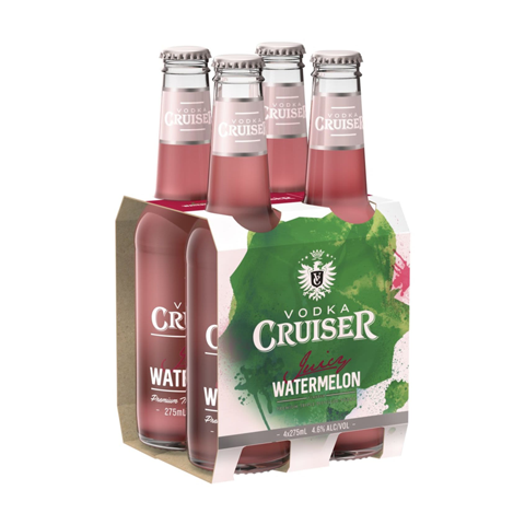 CRUISER-JUCY-WATERMELON-4.6%-275ML-BTL-PACK-OF-4