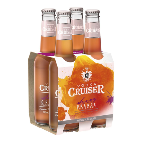 CRUISER-ORANG-PASSIONFRUIT-4.6%-275ML-BTL-PACK-OF-4