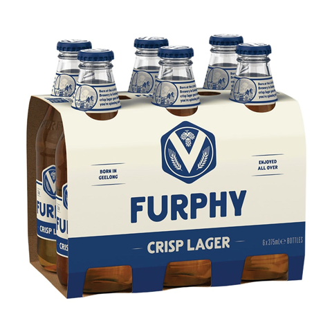 FURPHY-LAGER-BTL-375ML-4.5%-PACK-OF-6