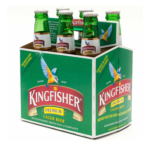 KINGFISHER-LAGER-330ML-5%-PACK-OF-6