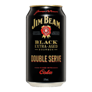 JIM BEAM DOUBLE BLACK COLA