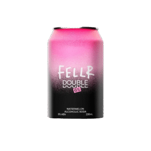 FELLR DBL ALC WATERMELON SODA CANS 330ML