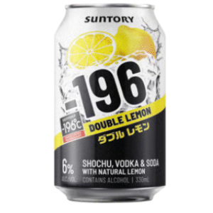 SUNTORY -196 LEMON CAN 330ML
